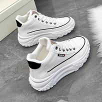Fashion Fashion Designer Casual Sneakers Spring New Retro Platform Flats Shoes Ladies Small White Shoes Board Shoe Versatile Tenis Mujer 35 smėlis