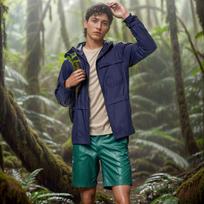 Summer Solid Color Hooded Jacket Men's Sports Sun Protection Clothing Casual Jacket Jacket 2XL gray