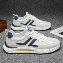 Mada 2024nauji vyriški sportbačiai tendencija universalūs laisvalaikio batai vyrams tenis lauko lengvi patogūs sportiniai bėgimo bateliai zapatillas de deporte 39 mėlyna