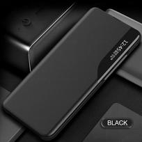 Magnetinis odinis apverčiamas dėklas-stovas Samsung S25 Ultra S24 Plus S23 S22 Samsung A24 35 25 15 A55 A35 A20s knyga Coque For Samsung S21 FE raudona