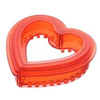Hot Sand-Wich Cutter And Sealer Set For Kids Lunch Sandwiches Decruster Uncrustables Maker Bread Toast Breakfast Making Mold red
