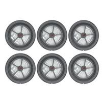 6 Pcs Accessories HEPA Filter(P11&P10 Universal) For Proscenic P11 P10 Handheld Wireless Vacuum Cleaner Robot gray