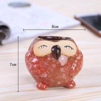 Wholesale Flowerpot Home Garden Mini Bonsai Cactus owl Planter Pots Succulent Plant Flower Pot Wedding Birthday Gift