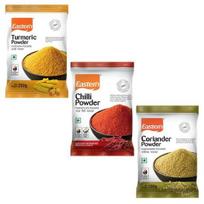 Eastern Chilly Powder(250 g), Turmeric Powder(250 g), Coriander Powder(100 g) (Pack of 3)