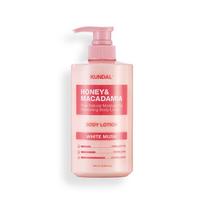 KUNDAL Honey & Macadamia Pure Body Lotion White Musk 500ml 1 PCS