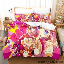 Muse Dash Bedding Set Single Twin Full Queen King Size Bed Set Adult Kid Bedroom Duvetcover Sets Anime parure de lit Bed 70x133cm 2pcs