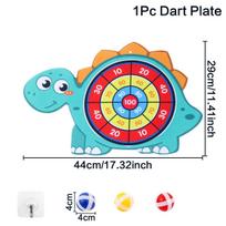 Sticky Ball Dart Board Target Sports Game Toys For Children Outdoor Party Toys Target Sticky Ball Throw Educational Board Games red