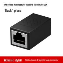 RJ45 Network Cable Extension Connector Module Black (limited time offer) juoda