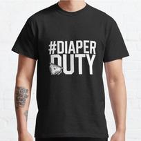 Plus Size S-3XL Parenting Humor Printed T-shirt Men's Tops Fashion Clothes Tees S juoda