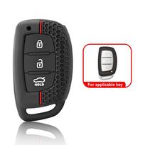 3 4 Button Silicone Car Smart Key Case Cover For Hyundai Tucson Santa Fe Rena Sonata Elantra Creta Ix35 Ix45 I10 I30 I40 Accessories 3 buttons