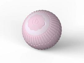Electric Cat Toy Smart Rolling Ball Bite-resistant Cat Toy Self-hi Boredom Ball Artifact Dust-free Pet Products white