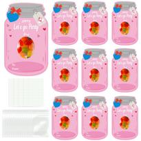 Candy Cards With Drifting Bottle Shaped Cards For Valentine's Day Party Gift Exchange Gift Decoration One Size balta