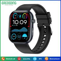 2026 NFC Smart Watch Women Amoled Screen Fitness Tracker Sport Watches Men Magnetic Charging Bluetooth Call  Smartwatch