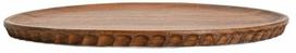 Serviravimo padėklas Homla Rillet 774591, 28 cm x 1.5 cm, 28 cm, Ø 28 cm, Ruda sp.