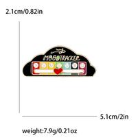 Fashion Enamel Mood Cloud Brooch Creative Cartoon Pin Women'S Clothing Accessories Corsage Matching