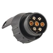 7 Pin To 13 Pin Plug Adapter Trailer Connector 12V Towbar Towing Waterproof Plugs Socket Adapter for Car Truck Caravan EU Plug juoda