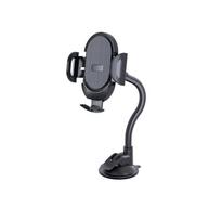 Adjustable Suction Cup & Air Vent Car Phone Holder raudona