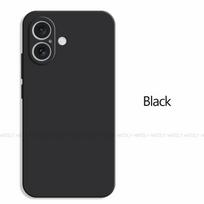 iPhone 16 dėklas iPhone 16 Plus 16 Pro Max dėklas TPU smūgiams atsparus skysto silikono telefono dėklas Apsauginis dangtelis iPhone 16 For iPhone 16 ProMax black