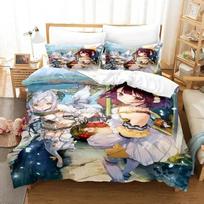 3D Print Anime Atelier Sophie Bedding Set Duvet Cover Bed Set Quilt Cover Pillowcase Comforter king Queen Size Home Textiles 70x133cm 2pcs