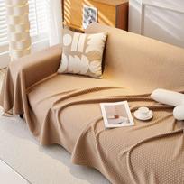Cotton Sofa Cover Dust and Anti-Cat Scratch Protection Carpet Single Full Four Season Modern Luxury Throw Blanket 180x130