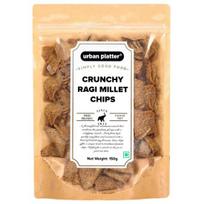 urban platter Crunchy Ragi Millet Chips, 150Gram [Nachni Chips, High Protein, Delicious Snack]