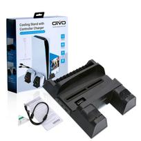 LED Controller Charger Disc Storage Holder Cooling Stand Charging Station For white
