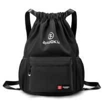 new women's bag with cord backpack student sports cord backpack casual cord backpack school bag
