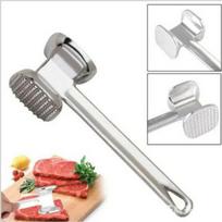 48 Blades Needle Meat Beaf Steak Tenderizer Mallet Hammer Knife Cooking Tools L gray