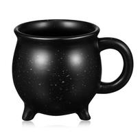Tripod Boiler Cup Witch Cauldron Water Coffee Mug Halloween Cups Decorative Ceramic Latte Porcelain Dad juoda
