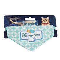 National Style Cat Triangle Bandana Pet Bib Towel Scarf for Small Dogs