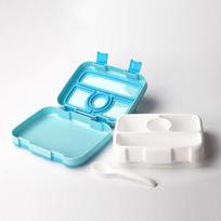 Portable Lunch Box Bento Box BPA Free Picnic Food Container For Kids Sealed Salad Box  Outdoor Camping Lunch Box Tableware white