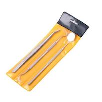 5pcs/set Stainless Steel Dental Mirror Oral Care Tool for Teeth Cleaning Dental Kit Instrument Dental Pick Dentist Prepare Tool
