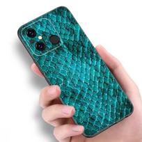Seksualus juodas telefono dėklas su pitono odos raštu Xiaomi Redmi 11 Prime 11A 12C 13C A1 A2 12 4G 10 5G 8A 9A 10A 9C 10C 9i 12R Note 9T Redmi 10 5G
