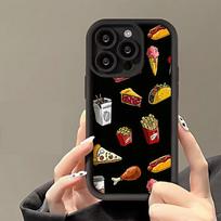 Telefono dėklas, skirtas iPhone 11 13 16 Pro Max iPhone 14 15 Pro Max 12 13 Pro Max 16 Plus 7 8 Plus 13 Pro 14 Pro Samsung S24 FE A55 A05S A54 A06 S22 A15 S23 iPhone 11 Pro Max juoda
