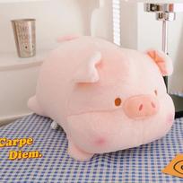 40/50/60cm Lovely Plush Piggy Toys Cute Stuffed Soft Animal Pillow Fluffy Pig Plush Cushion for Children Girls Appease Gifts about 35cm