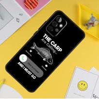Carp Fish Fishing Rod Case For Samsung Galaxy A55 A35 A25 A15 A51 A71 A12 A32 A52 A13 A33 A53 A14 A34 A54 Coque Samsung A34 5G