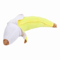 Banano pliušinis žaislas įdarytas bananas apkabinimo pagalvės yellow