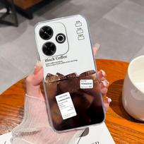Gražus žvaigždėto dangaus dėklas, skirtas Xiaomi Redmi K80 Pro K70 Ultra A3 Pro A4 Note 14 Pro Plus 13 14C 14R 4G 5G, skaidrus silikoninis kameros apsaugas, skirtas Redmi dėklui Redmi 13 4G white