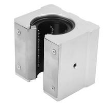 SBR50UU 50 mm aliuminio atvirojo tipo linijinio judesio guolio slydimo blokas