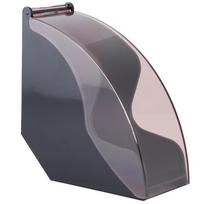 Acrylic Dust - Proof Coffee Filter Paper Holder Storage Dispenser Rack With Cover Coffee Tools gray