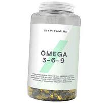 Omega 3 6 9 kapsulėse, Omega 3 6 9, MyProtein 120 gelio kapsulių (67121004) 120softgels