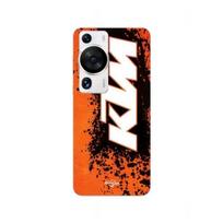 Coque - MANIACASE - Huawei P60 Pro - KTM logo - Souple - Orange - Mat