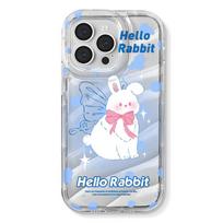 Mobile Phone Cases for iPhone 11 13 XR 15 Pro Max 12 14 Pro Max Case iPhone 16 7 Plus 8 Plus XS Max 6 15 Plus Laser Wave Pattern Anti-drop Waterproof iPhone 6&6S gryna