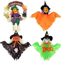 Eyes Screaming Witch Ghost Hanging Props Tricky Scary Skeleton for Halloween Party Haunted House KTV Bar Decoration 3