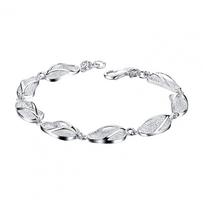 Sturdy Construction Wrist Adornment Stylish Silver Flip Flop Bracelet for Women Punk Hop Jewelry with Solid Color Design Sturdy sidabras
