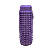Dygliuotas Lipnus Stimuliuojantis Raktų Pakabukas Kišeninis Mini Ramus Fidget Žaislas Dygliuotas Kietas Masažuojantis Raktų Pakabukas violetinė