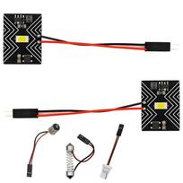 2 szt Panel 1 LED 12V W5W, T10, C5W, SV8.5, BA9S, T4W CANBUS 950lm biały mocny Off-Road