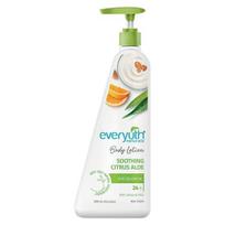 Everyuth Naturals Kūno losjonas Citrus Aloe|Momentinis drėkinimas|Raminantis|Drėkinimas 24 val.|vyrams ir moterims|100% natūralus migdolų pienas - 500ml