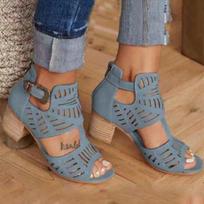 Tuščiaviduriai žuvies burnos užtrauktukas, stambūs kulnai moteriški laisvalaikio basutės 35 armijos žalia spalva