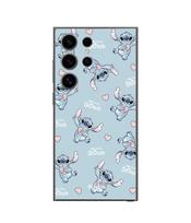 Coque Samsung Galaxy S24 Ultra Stitch love coeur rose Maniacase juoda